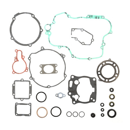 PROX gasket set with engine oil seal set KAWASAKI KX 125 '98-'00