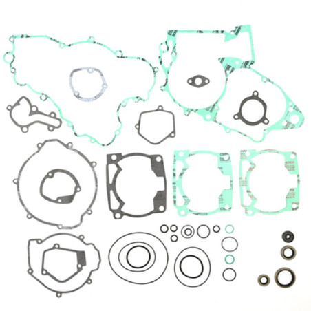 PROX gasket set with engine oil seal kit KTM SX/EXC 300 '90-03