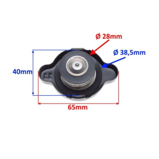 Radiator cap 1.1Bar