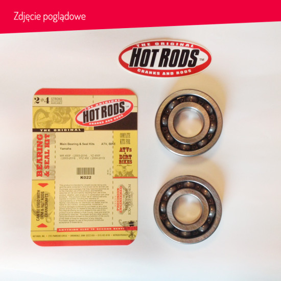 HOT RODS crankshaft bearings SUZUKI DRZ 400 (00-09), LTZ 400 03-09/12-13