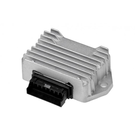 Piaggio / Gilera 50 2T voltage regulator with turn signal relay, 8 pins