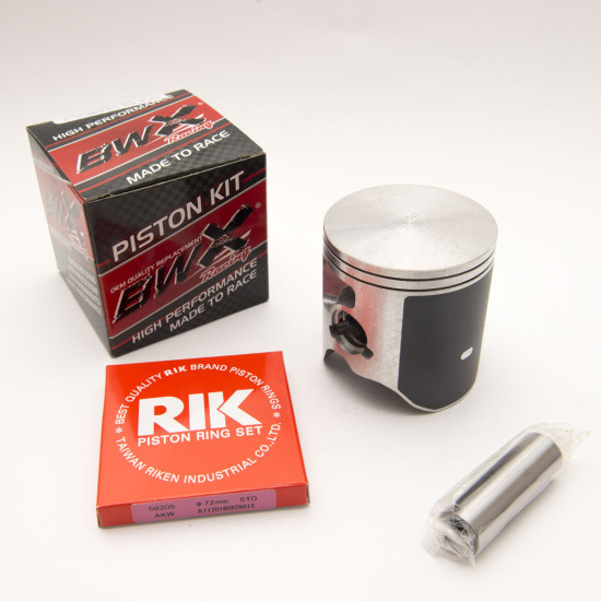 BEARING WORX piston KTM (2T) EXC 300 (EXC300) 04-17 (71.93mm) rings RIK (2pcs.)