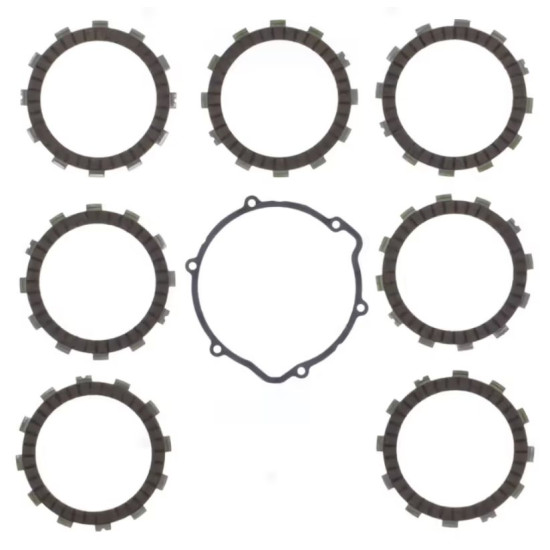 ATHENA clutch discs with clutch cover gasket HUSQVARNA CR/WR '95-'96