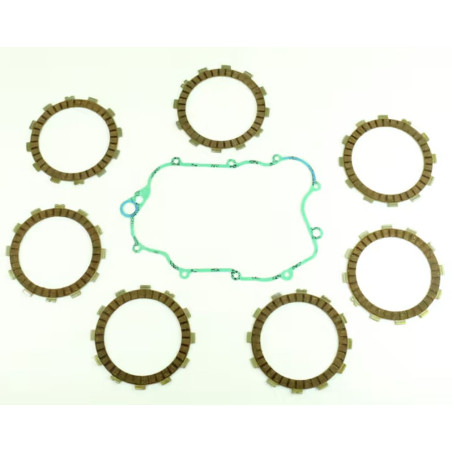 ATHENA clutch discs with clutch cover gasket HUSQVARNA WRE125 '95-'12