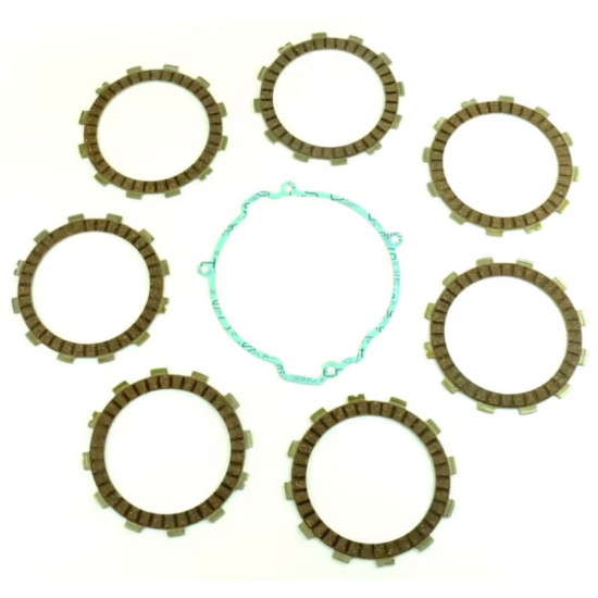ATHENA clutch discs with clutch cover gasket KTM EXC 125 '04-'14, EXE/SM 125 '98-'15, SX 150 '09-'15, SXS 125 '00-'08, X