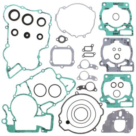 WINDEROSA (VERTEX) engine gasket set with oil seals KTM EXC 200 03-05, SX 200 03-04, XC 200 06-09, XC-W 200 06-12