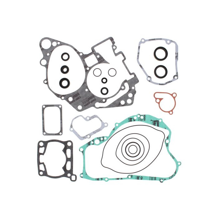 WINDEROSA (VERTEX) engine gasket set with oil seals SUZUKI RM125 01-03