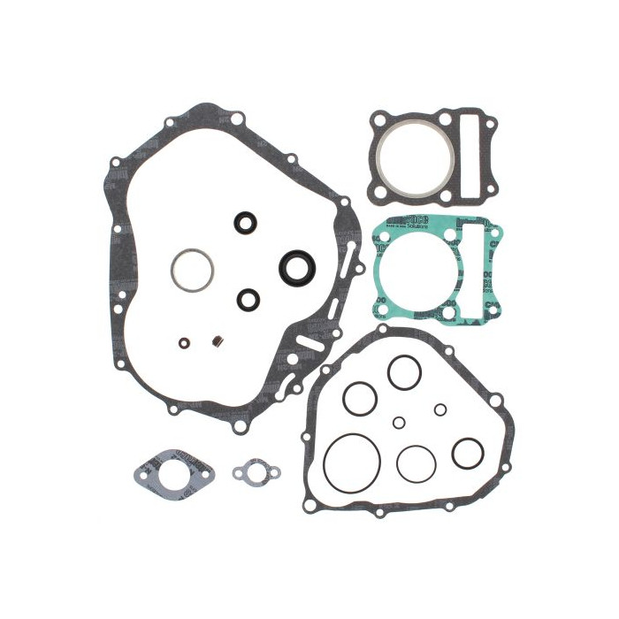 WINDEROSA (VERTEX) engine gasket set with oil seals SUZUKI LT-F250 OZARK 02-14, LT-Z250 04-09