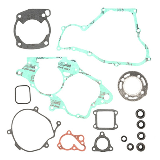 PROX gasket set with engine oil seal set HONDA CR 80 '86-'91