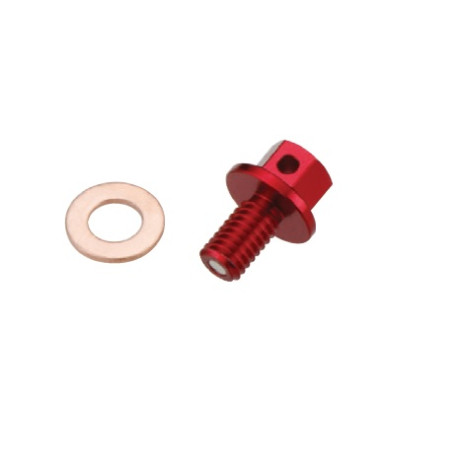 ACCEL GEARBOX OIL LEVEL CHECK SCREW HONDA CRF 250R/X '02-18, 450R '02-16, 450X '05-18 (with magnet) color gold