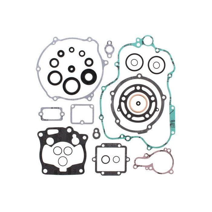 WINDEROSA (VERTEX) engine gasket set with oil seals KAWASAKI KX125 95-97