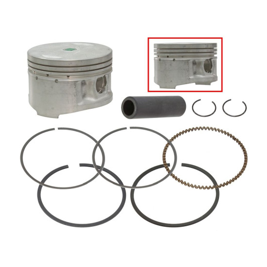 NAMURA piston YAMAHA XT 225 SEROW '92-00, TTR 225 '99-04, TTR 230 '05-21, (SEL.B70,47mm) (rings NX-40022-2R)
