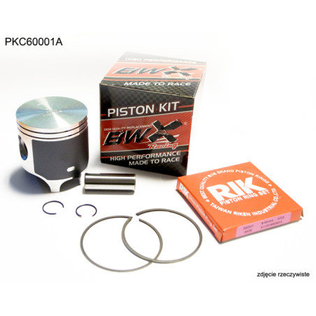 BEARING WORX stūmoklis KTM (2T) EXC 200 (EXC200) 98-16 (63,94mm) žiedai RIK (2vnt.)