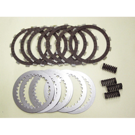 PSYCHIC diskai, tarpdiskiai ir sankabos spyruoklės (komplektas) HONDA XR 600R 84-00, XR 600L 93-12, XL 600 85-87, NX 650 88-02 (