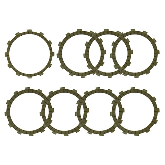 PSYCHIC clutch discs RACING HONDA CRF 450R 11-15, SUZUKI DRZ 400 (00-08), LTZ 400 (03-04) (EBS3433R)