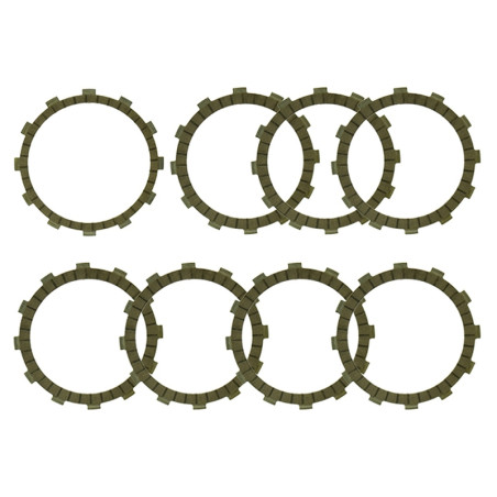 PSYCHIC clutch discs RACING HONDA CRF 450R 11-15, SUZUKI DRZ 400 (00-08), LTZ 400 (03-04) (EBS3433R)