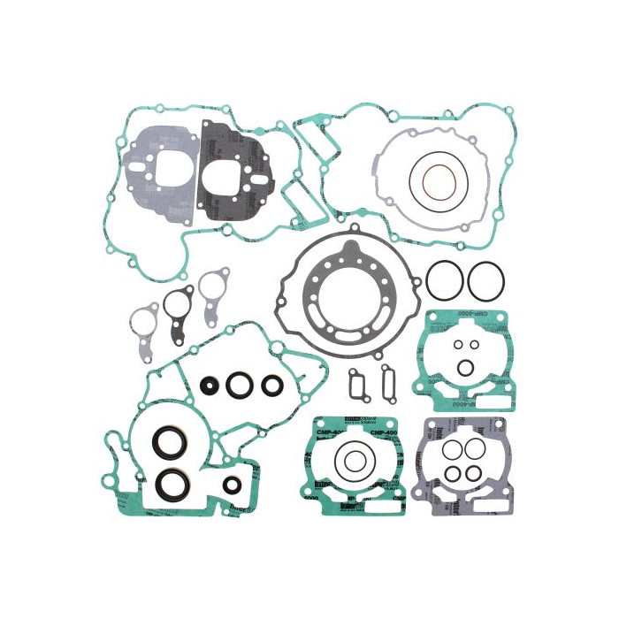 WINDEROSA (VERTEX) gasket set KTM EGS 200 98-99, EXC 200 98-02, MXC 200 98-02, SX 200 00-02 (with engine oil seals)