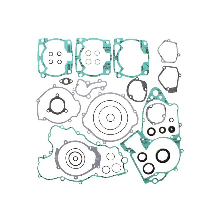 WINDEROSA (VERTEX) gasket set KTM EXC 300 94-03, MXC 300 94-03, SX 300 94 (with engine oil seals)