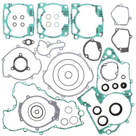 WINDEROSA (VERTEX) gasket set KTM EXC 300 94-03, MXC 300 94-03, SX 300 94 (with engine oil seals)