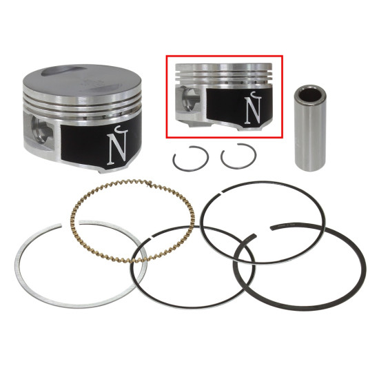 NAMURA piston POLARIS ACE 150 '17-19, RANGER 150 '18-20, KYMCO AGILITY 150 4T '08-09 (58.88mm) (rings NA-50100-6R)
