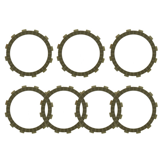 PSYCHIC clutch discs RACING KTM SX/EXC 400/450/520/525 (00-04) (EBS5602R)