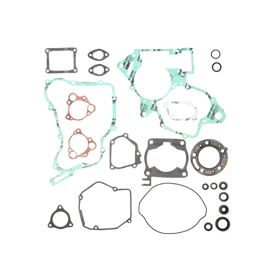 PROX gasket set with engine oil seal set HONDA CR 125 '98-'99