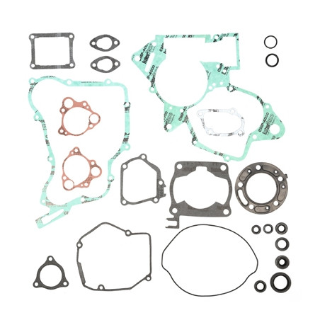 PROX gasket set with engine oil seal set HONDA CR 125 '98-'99