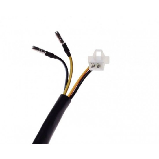 Short-stroke throttle grip with buttons