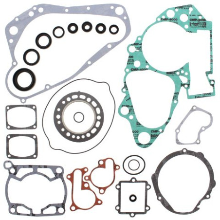 WINDEROSA (VERTEX) engine gasket set with oil seals SUZUKI RMX250 89-94