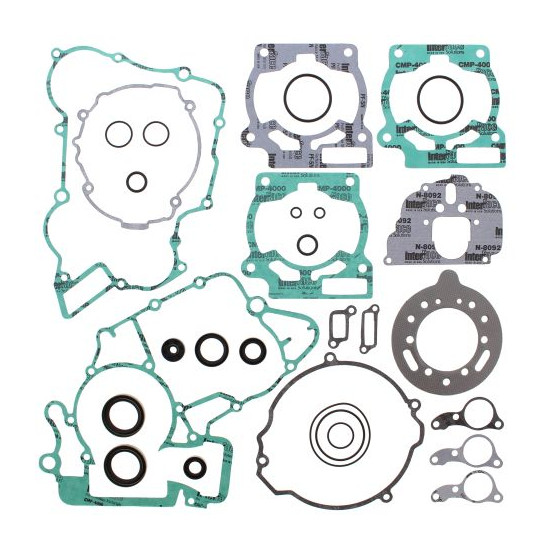 WINDEROSA (VERTEX) gasket set KTM EXC 125 98-01, SX 125 98-01 (with engine oil seals)