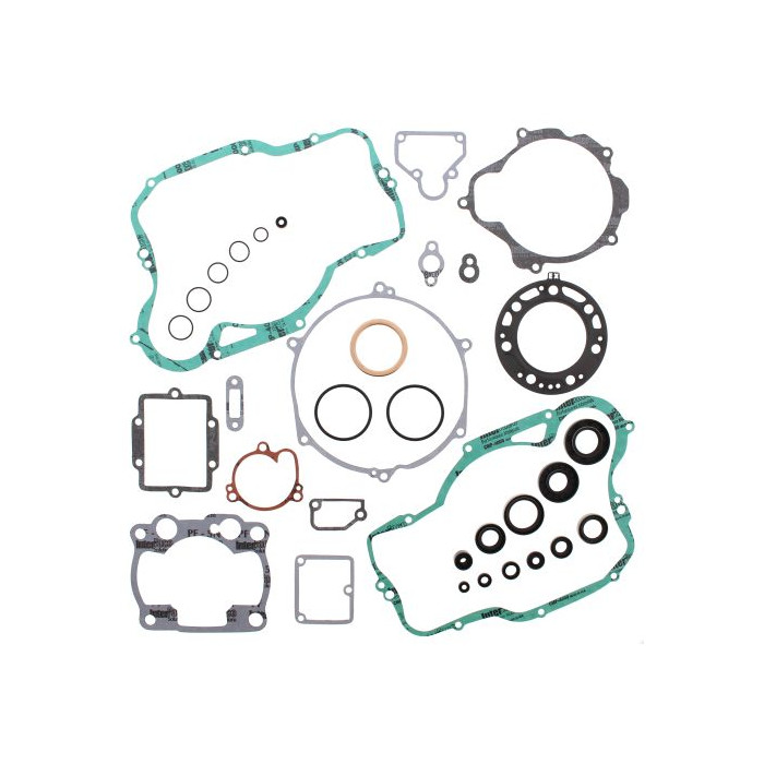 WINDEROSA (VERTEX) engine gasket set with oil seals KAWASAKI KX250 97-03