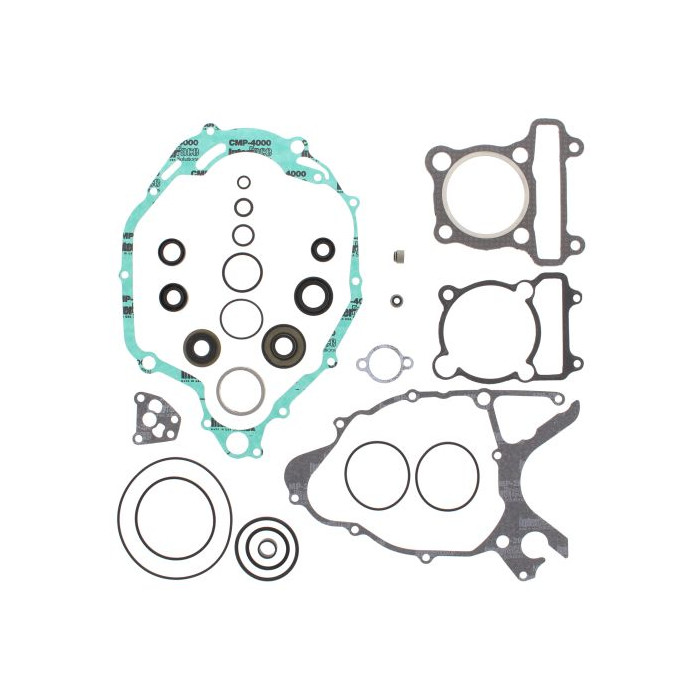 WINDEROSA (VERTEX) engine gasket set with oil seals YAMAHA TW200 TRAILWAY 87-21