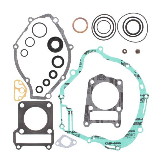 WINDEROSA (VERTEX) engine gasket set with oil seals YAMAHA TTR125 '00-07,