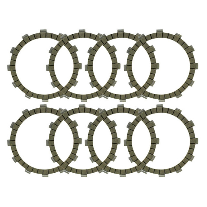 PSYCHIC clutch discs RACING KAWASAKI KX 250 '92-'08, VN 800/900, GPZ 900R, KLR 650C '95-'04 (F1772) (EBS4435R)