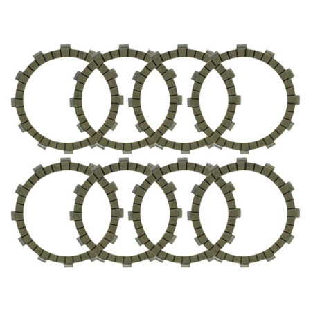 PSYCHIC clutch discs RACING KAWASAKI KX 250 '92-'08, VN 800/900, GPZ 900R, KLR 650C '95-'04 (F1772) (EBS4435R)