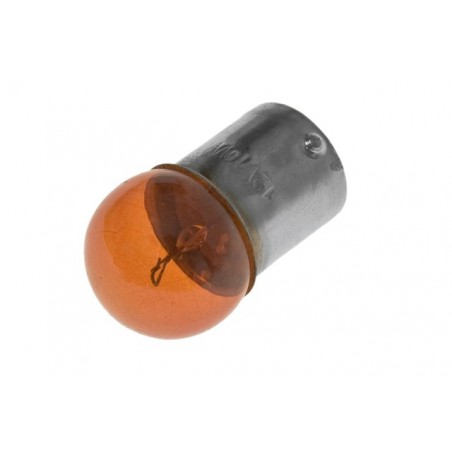 Bulb BA15S 12V/10W, yellow
