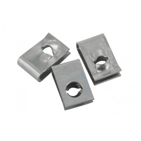Plastic mounting plate for 6mm wood screw (1 pc.)