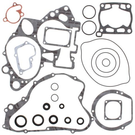 WINDEROSA (VERTEX) engine gasket set with oil seals SUZUKI RM125 92-97