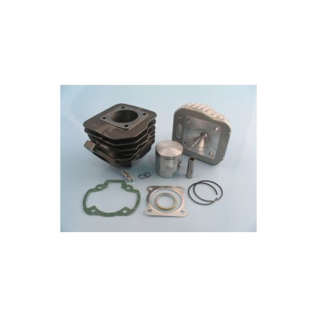 PARMAKIT cylinder with piston HONDA DIO SP ZX, SHADOW, KYMCO ZX FEVER 50,47mm pin 12mm tapered with aluminum head air