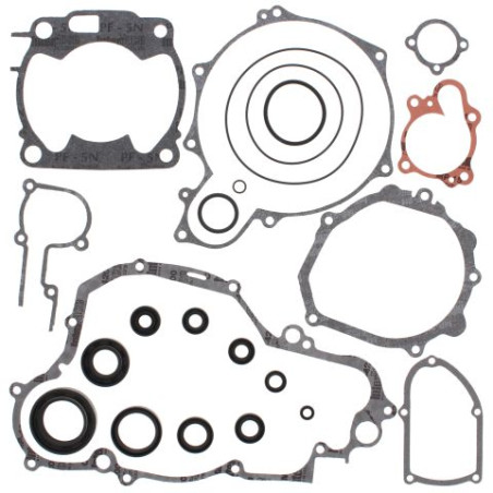 WINDEROSA (VERTEX) engine gasket set with oil seals YAMAHA YZ250 98