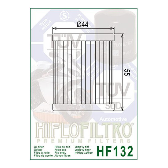 ALYVOS FILTRAS HIFLO HF132