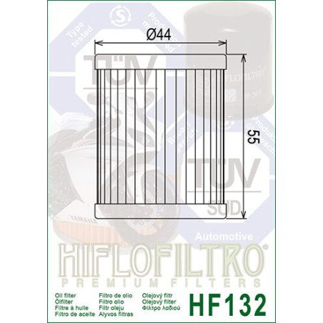 ALYVOS FILTRAS HIFLO HF132