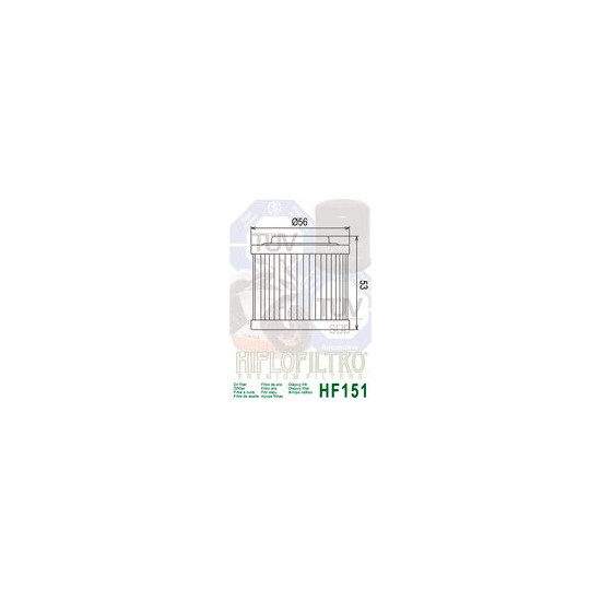 ALYVOS FILTRAS HIFLO HF151