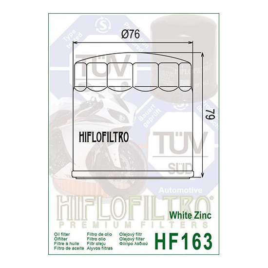 OIL FILTER HIFLO HF163
