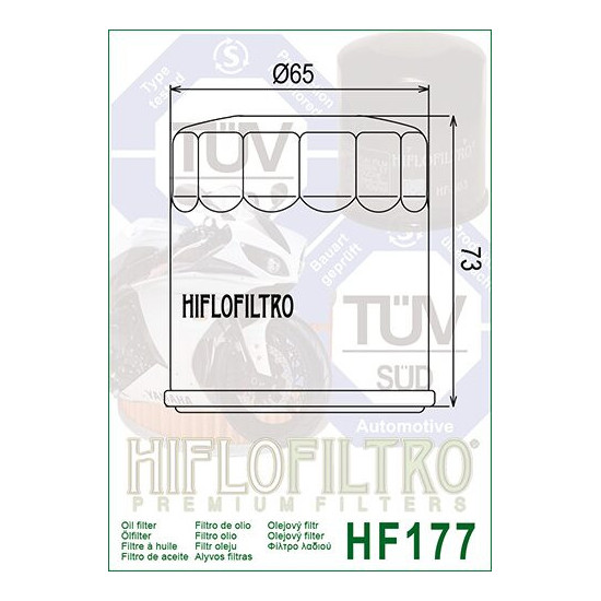 OIL FILTER HIFLO HF177