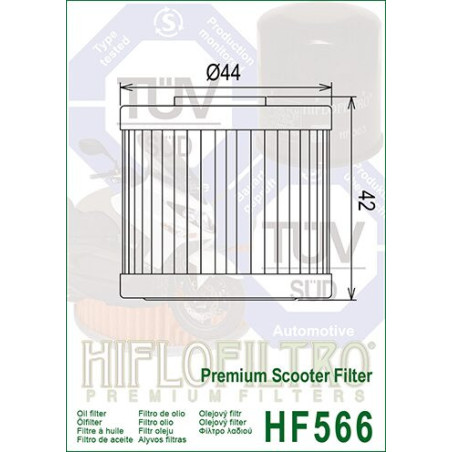 OIL FILTER HIFLO HF566