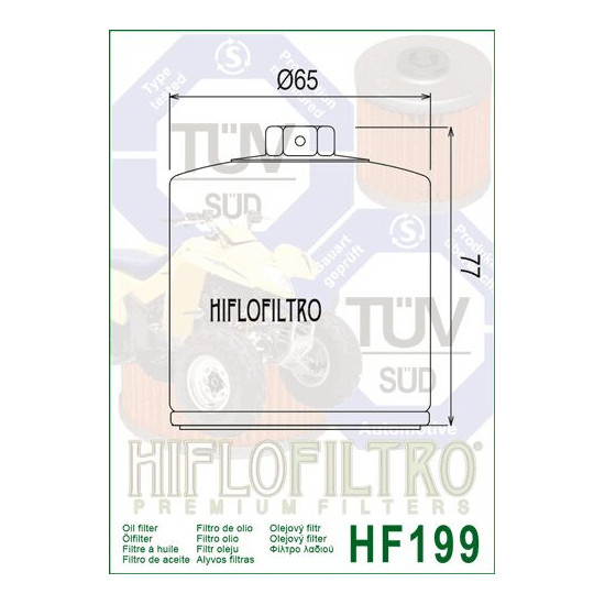 ALYVOS FILTRAS HIFLO HF199
