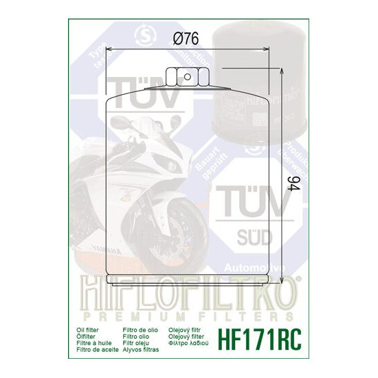 ALYVOS FILTRAS HIFLO HF171CRC