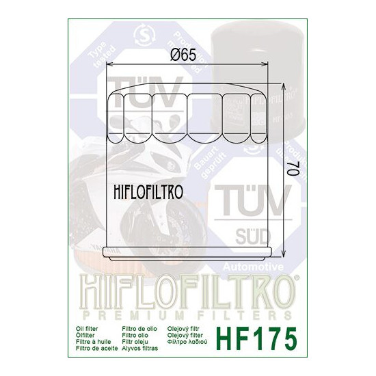 ALYVOS FILTRAS HIFLO HF175