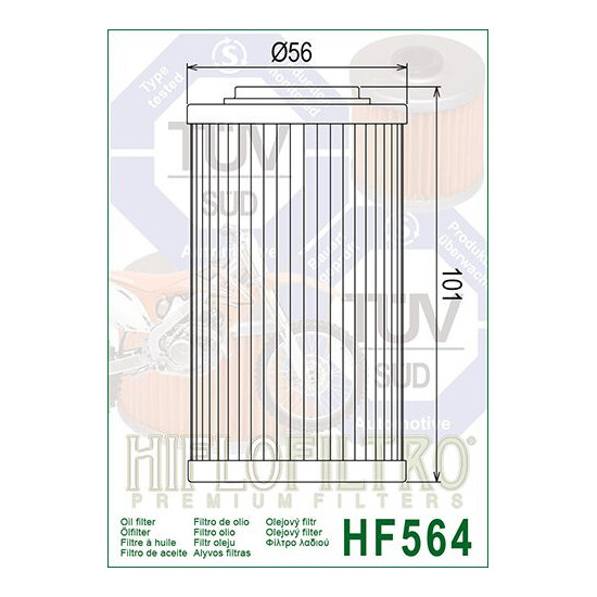 OIL FILTER HIFLO HF564